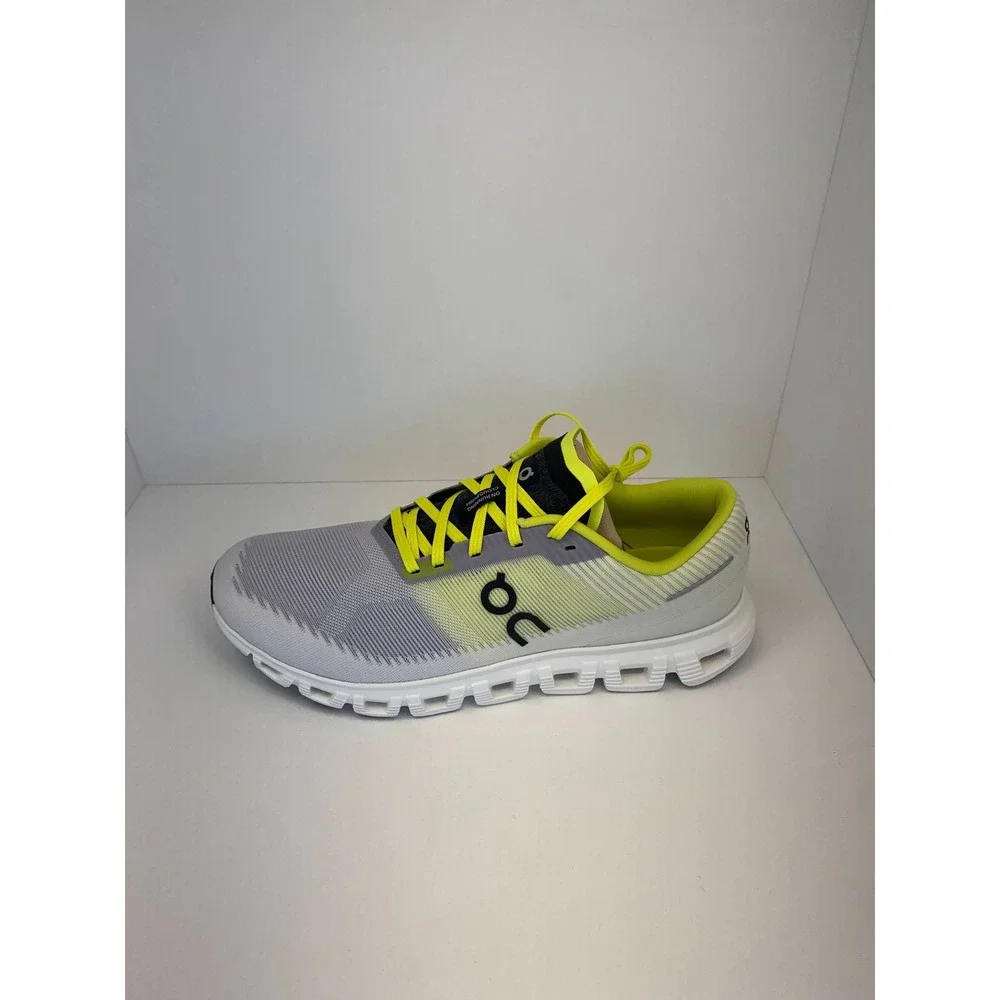On Running‎ Cloud 5 Push Men's Running Shoes White Yellow Size 12.5